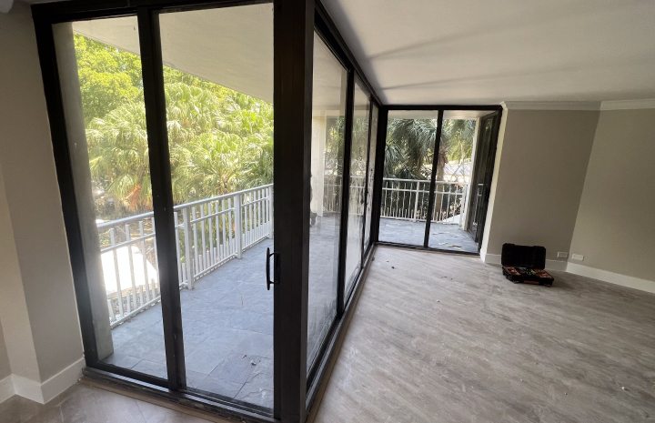 Sliding door repair