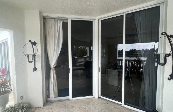 Sliding door repair